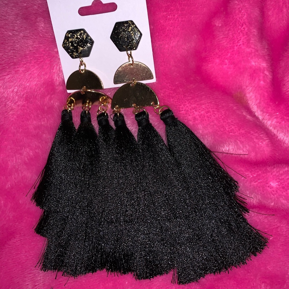 Hand made earrings From My Brand Hustle and ❤️